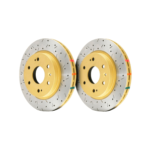 DBA Drilled and Slotted 4000 XS Brake Rotor