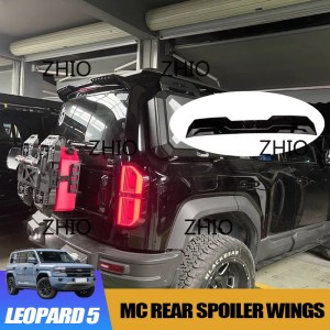 For BYD Leopard 5 No-Drill Installation Car Tail Wings Tuning Exterior Accessories Parts MC Rear Spoiler Wings